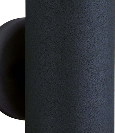 Applique-Moderna-Metro-Alluminio-Nero-Vetro-2-Luci-Gu10