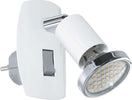 Applique-Moderna-Mini-4-Acciaio-Bianco-1-Luce-Gu10-2,8W