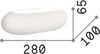 Applique-Moderna-Moris-Vetro-Bianco-2-Luci-G9-3W-3000K-Luce-Calda