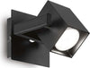 Applique-Moderna-Mouse-Metallo-Nero-1-Luce-Gu10