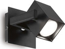 Applique-Moderna-Mouse-Metallo-Nero-1-Luce-Gu10
