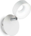 Applique-Moderna-Oby-Metallo-Bianco-1-Luce-6W-3000K-Luce-Calda