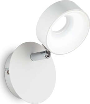 Applique-Moderna-Oby-Metallo-Bianco-1-Luce-6W-3000K-Luce-Calda
