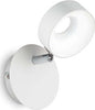 Applique-Moderna-Oby-Metallo-Bianco-1-Luce-6W-3000K-Luce-Calda