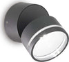Applique-Moderna-Omega-Metallo-Antracite-Led-7W-3000K-Luce-Calda