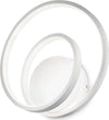 Applique-Moderna-On-Off-Oz-Metallo-Bianco-Led-28W-3000K-Luce-Calda