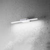Applique-Moderna-One-Alluminio-Bianco-Opaco-Led-12W-Luce-Calda-130Cm