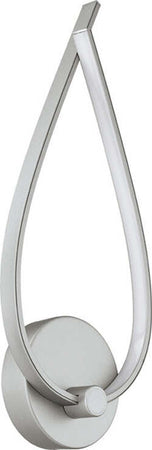 Applique-Moderna-Palozza-1-Led-Alluminio-Grigio-E-Nichel-Opaco