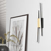 Applique-Moderna-Panagria-Led-Alluminio-Rivestito-In-Legno-Nero-E-Marrone