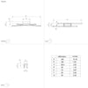 Applique-Moderna-Panagria-Led-Alluminio-Rivestito-In-Legno-Nero-E-Marrone