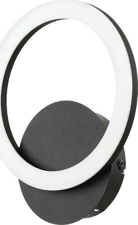 Applique-Moderna-Parrapos-Z-Led-Acciaio-Nero