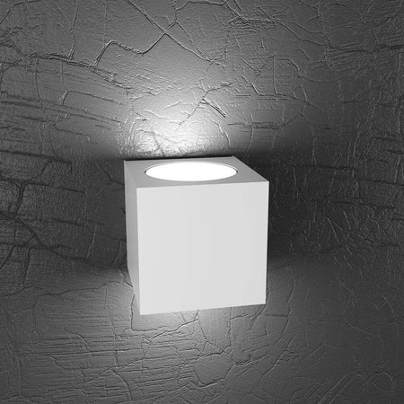 Applique-Moderna-Plate-Metallo-Bianco-2-Luci-Gx53-Biemissione