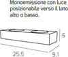 Applique-Moderna-Plate-Metallo-Grigio-2-Luci-Gx53