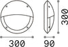 Applique-Moderna-Polar-2-Materie-Plastiche-Bianco-1-Luce-E27