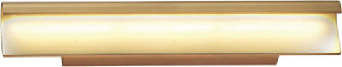 Applique-Moderna-Pop-Metallo-Foglia-Oro-Led-20W