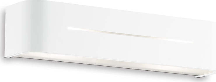 Applique-Moderna-Posta-Metallo-Bianco-2-Luci-E14