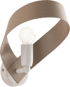Applique-Moderna-Primula-1-Luce-In-Ferro-Laccato-Bianco-E-Tortora