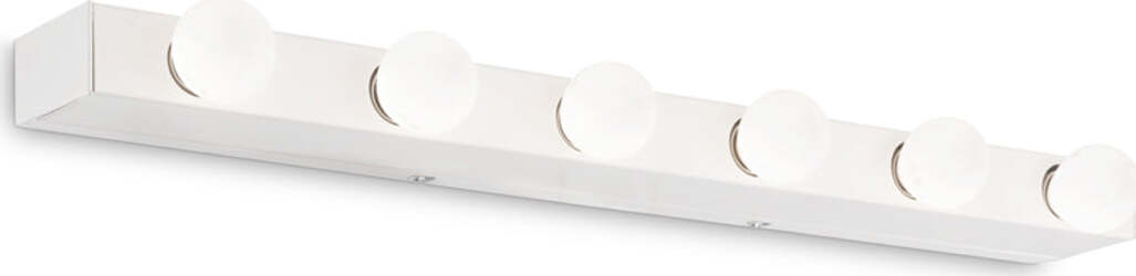 Applique-Moderna-Prive'-Metallo-Bianco-6-Luci-E14