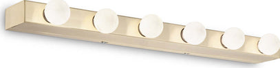Applique-Moderna-Prive'-Metallo-Ottone-6-Luci-E14