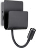 Applique-Moderna-Probe-Metallo-Nero-2-Luci-9W-3000K-Luce-Calda