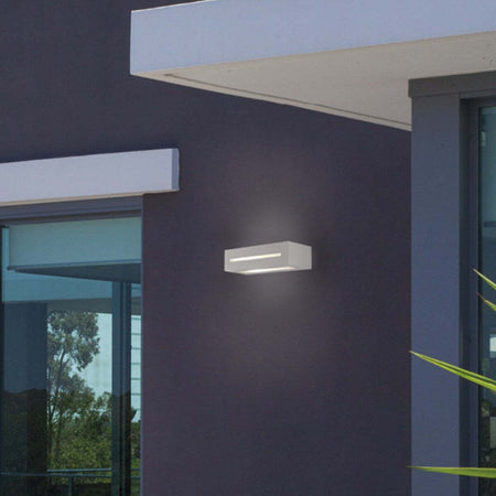 Applique-moderna-Promoingross-ASTER-7271-A-E27-LED-alluminio-biemissione-lampada-parete