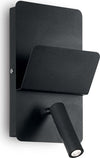 Applique-Moderna-Read-Metallo-Nero-Led-3W-3000K-Luce-Calda
