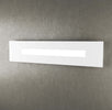 Applique-Moderna-Rettangolare-Wally-Metallo-Bianco-2-Luci-2G11-71Cm