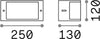 Applique-Moderna-Rex-1-Alluminio-Materie-Plastiche-Antracite-1-Luce-E27