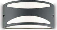 Applique-Moderna-Rex-3-Alluminio-Materie-Plastiche-Antracite-1-Luce-E27