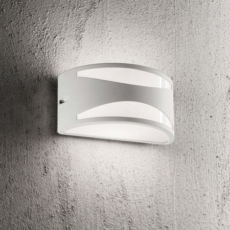 Applique-Moderna-Rex-3-Alluminio-Materie-Plastiche-Bianco-1-Luce-E27