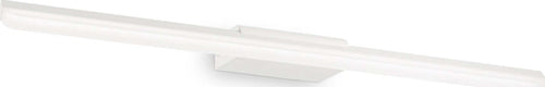 Applique-Moderna-Riflesso-Alluminio-Bianco-Led-18W-3000K-Luce-Calda