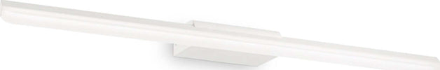 Applique-Moderna-Riflesso-Alluminio-Bianco-Led-18W-3000K-Luce-Calda