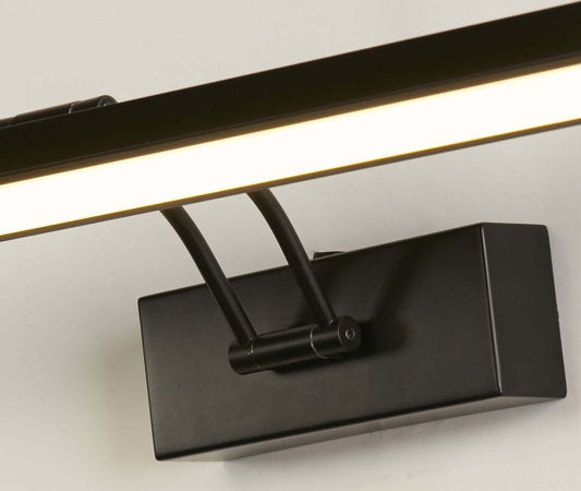Applique-Moderna-Rodi-Acciaio-Nero-Policarbonato-Led-13,3W-3000K