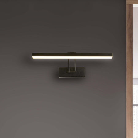 Applique-Moderna-Rodi-Acciaio-Nero-Policarbonato-Led-8,9W-3000K