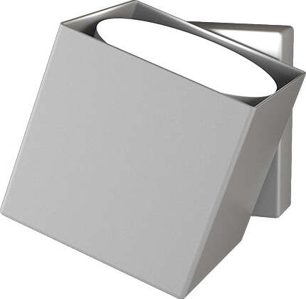 Applique-Moderna-Rotation-Metallo-Grigio-1-Luce-Gx53