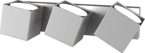 Applique-Moderna-Rotation-Metallo-Grigio-3-Luci-Gx53