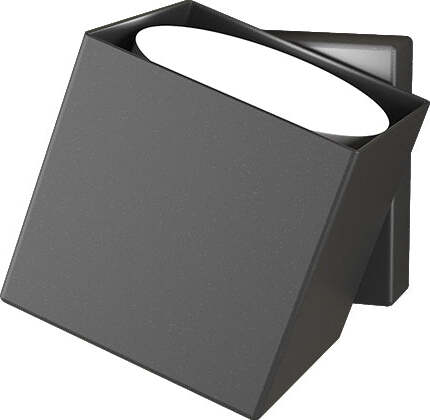 Applique-Moderna-Rotation-Metallo-Grigio-Antracite-1-Luce-Gx53