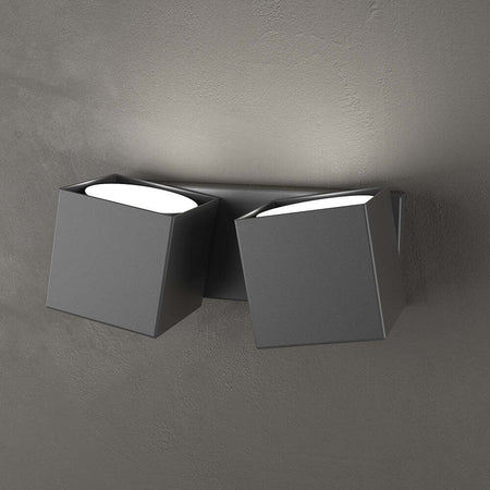 Applique-Moderna-Rotation-Metallo-Grigio-Antracite-2-Luci-Gx53