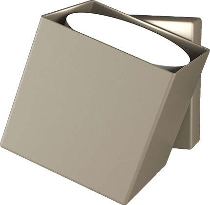 Applique-Moderna-Rotation-Metallo-Sabbia-1-Luce-Gx53