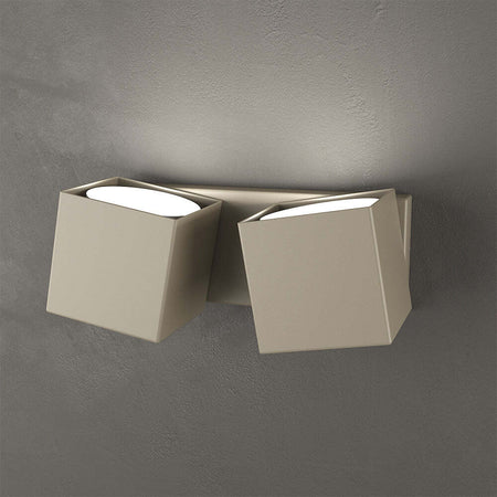 Applique-Moderna-Rotation-Metallo-Sabbia-2-Luci-Gx53