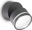 Applique-Moderna-Round-Omega-Metallo-Antracite-Led-7W-4000K-Luce-Naturale