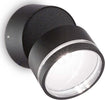Applique-Moderna-Round-Omega-Metallo-Nero-Led-7W-4000K-Luce-Naturale