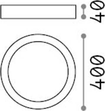 Applique-Moderna-Round-Universal-Alluminio-Plastiche-Bianco-Led-36W-3000K-D40