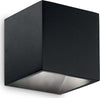 Applique-Moderna-Rubik-Alluminio-Nero-1-Luce-8,5W-4000K-Luce-Naturale
