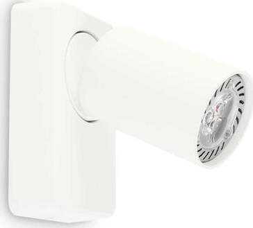 Applique-Moderna-Rudy-Metallo-Bianco-1-Luce-7W-3000K-Luce-Calda