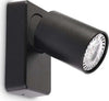 Applique-Moderna-Rudy-Metallo-Nero-1-Luce-7W-3000K-Luce-Calda
