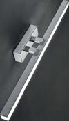 Applique-Moderna-Ruler-Metallo-Cromo-Grigio-Led-18W