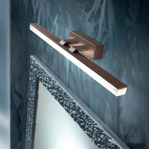 Applique-Moderna-Ruler-Metallo-Rame-Opaco-Led-18W