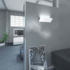 Applique-Moderna-Rumble-Metallo-Bianco-1-Luce-2G11-57,5Cm