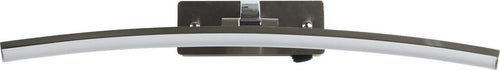 Applique-Moderna-Santorini-Acciaio-Argento-Alluminio-Cromo-Led-10,88W-3000K